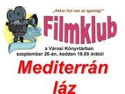 Holnap a Filmklubban vetítik:…