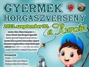 Gyermek horgászverseny a Kurcán…