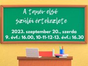 Minden érintett szülőt szeretettel várunk a Pollákban! Fontos információ, hogy a…