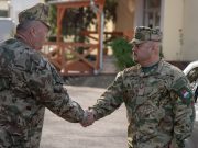 Elöljárói látogatás és szemle a Műszaki Ezrednél…