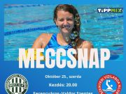 Idegenben ugranak medencébe a lányok ma este. #hajráSzentes…