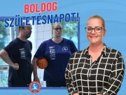 Isten éltesse sokáig klubunk utánpótlás edzőjét, Brávik Fruzsinát! #szentesivíz…