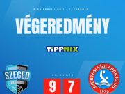 Kiélezett meccs végén kikaptunk. #hajráSzentes…