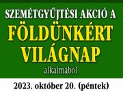 Szemétgyűjtési akció a Földünkért Világnap alkalmából…