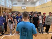 Üdv a Pollákban, kilencedikesek! Ma teljes jogú iskolapolgárokká avattuk gólyái…