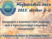 Várunk mindenkit! A beiratkozást érdemes kihasználni! A könyvespolcon régóta ott…