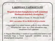 Lakossági Tájékoztató…