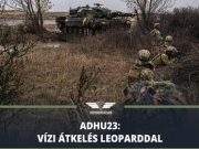 ADHU23: Vízi átkelés Leoparddal