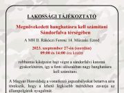 LAKOSSÁGI TÁJÉKOZTATÓ…