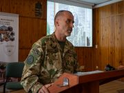 Alakulatunk közművelődési délutánján Takács Tamás ezredes, a Honvédelmi Miniszté…