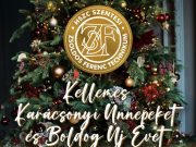 Békés Karácsonyi Ünnepeket és eredményekben gazdag Boldog Új Évet kíván a HSzC S…