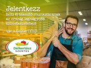 Bolti értékesítő munkatársat keres a DélKerTÉSZ…