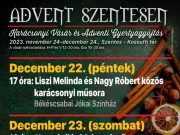 Elérkeztünk Advent utolsó hétvégéjéhez!…