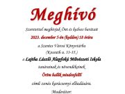 E heti programjaink:…