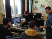 Érdekes és látványos projektfeladat a téli szünet utáni első napokban, több tanu…