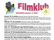 Filmklub második félév…