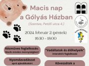 Macis nap
2024. február 2. (péntek) 16:30 – 18:00 Programok:
Kövessétek a m…