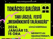 Nemsokára kezdődik Tari László festő kiállítása a Tokácsli Galériában! Siessenek…