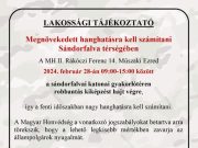 Lakossági Tájékoztató…