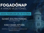 Fogadónap a város vezetőinél…