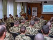 Évértékelő és feladatszabó értekezletet tartott Csurgó Attila ezredes, alakulatu…