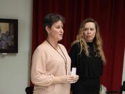 Február 2-án nyílt Szamosközi Anita Ragyogás című festménykiállítása. Vízi Csill…