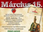 MÁRCIUS 15….