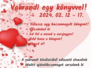 Nálunk február 12-17-ig tart a Valentin nap! Aki a becsomagolt könyvekből kölcsö…
