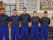 Rendész szakos tanulóink megkapták formaruháikat….