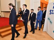 Zsoldos szalagavató…