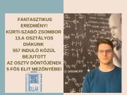 A Pollák versenyzője az ország legjobbjai között!…