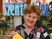 Az e heti Szentesi Élet címlapján Kánvási Erzsébet, a MÁV Lendület Nyugdíjas Klu…