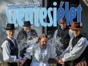 Az e heti Szentesi Élet címlapján a Jövőnkért Néptáncegyüttes tagjai, akik húsvé…