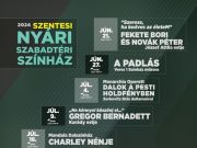 Elkészült a Szentesi Nyári Szabadtéri Színház idei évadának programja:…