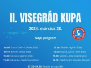 Íme a #VisegradFund által támogatott II. Visegrád Kupa mai programja. Délelőtt a…