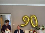 Kardos Pálnét köszöntötte 90. születésnapja alkalmából Szabó Zoltán Ferenc polg…