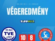 Küzdelmes és izgalmas mérkőzésen veszítettünk. #hajráSzentes #szentesivízi…