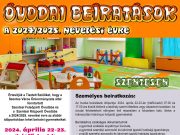ÓVODAI BEÍRATKOZÁS SZENTESEN…
