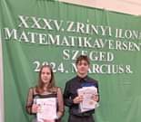 Sikeresen teljesítettek a HSZC Boros diákjai a XXXV. Zrínyi Ilona Matematikavers…