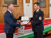 Szentes városa is elismerte az életmentő tűzoltót…