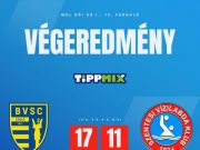 Tisztes helytállás a női bajnokságban a BVSC otthonában. #hajráSzentes…