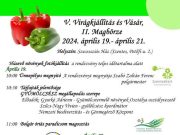 V. Virágkiállítás és Vásár, II. Magbörze Szentesen…