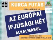 Április 18-án Kurca futás az Európai Ifjúsági Hét alkalmából!…