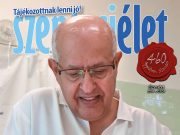 Az e heti Szentesi Élet címlapján a Dr. Bugyi István-emlékéremmel kitüntetett Dr…