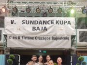 Baján taroltak a Szilver TSE táncosai…