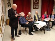 Felolvasó est volt a könyvtárban. Közreműködtek a Krúdy Gyula Baráti Kör és a Sz…