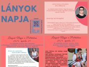 Holnap, április 25-én 10 órakor Lányok Napja a Pollákban! Közösen bebizonyítjuk…