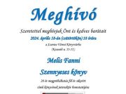 Holnap könyvbemutató lesz….