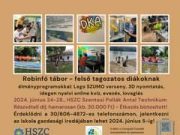 Ismét megrendezzük nagy sikerű Pollák Robinfó táborunkat felső tagozatos diákokn…