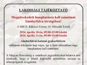 Lakossági Tájékoztató…